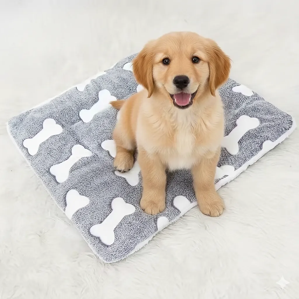 Килимок-лежак з принтом