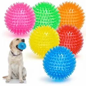 Міцні Шиповані Мʼячі Для Собаки